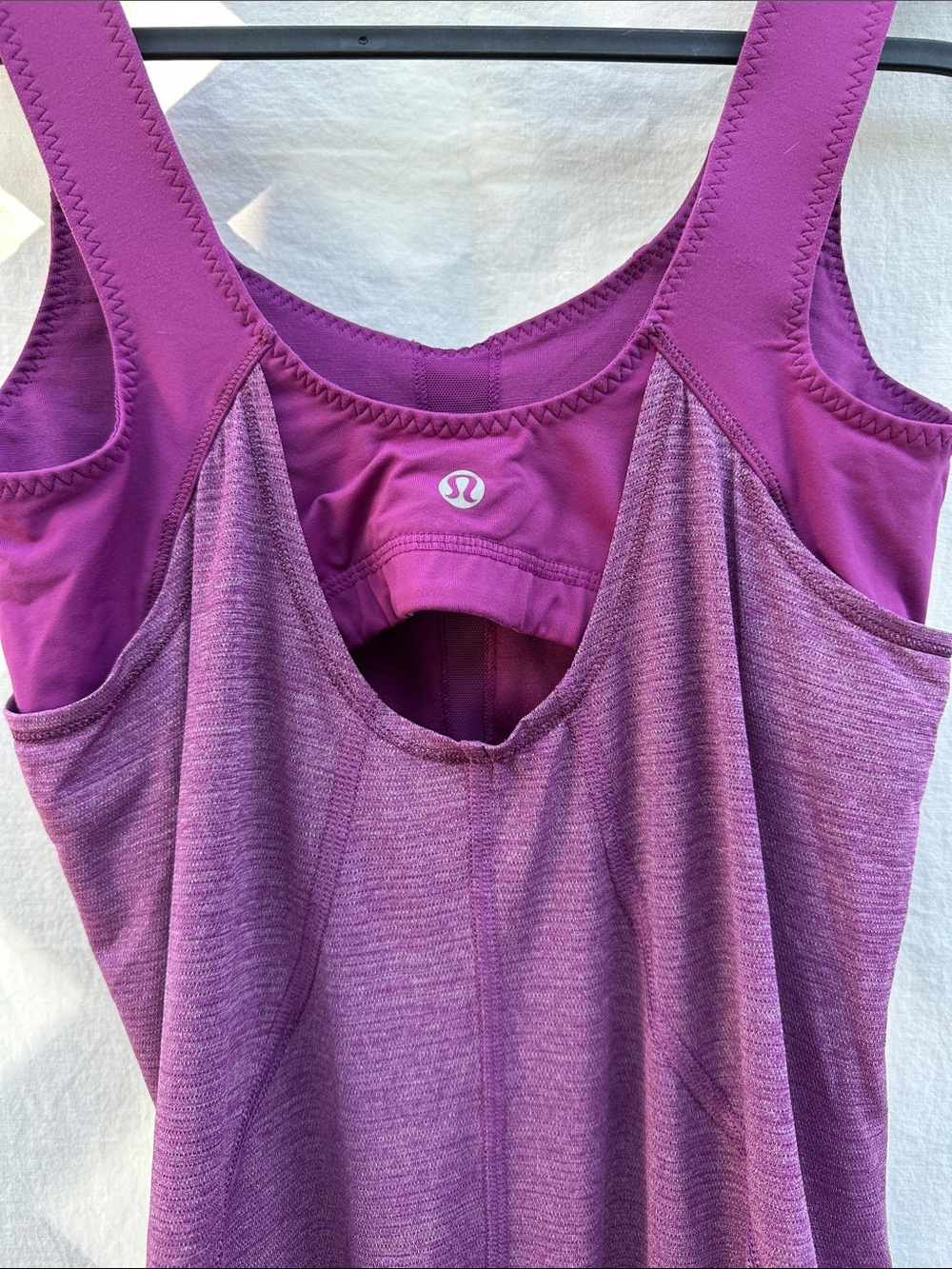 Lululemon Purple Ruffle Hem Tank Top - Picture 5 of 6